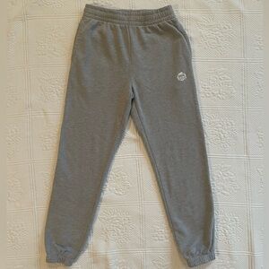 Zumiez Danny Duncan Logo Sweatpants Joggers Gray Tie Waist Pockets Small